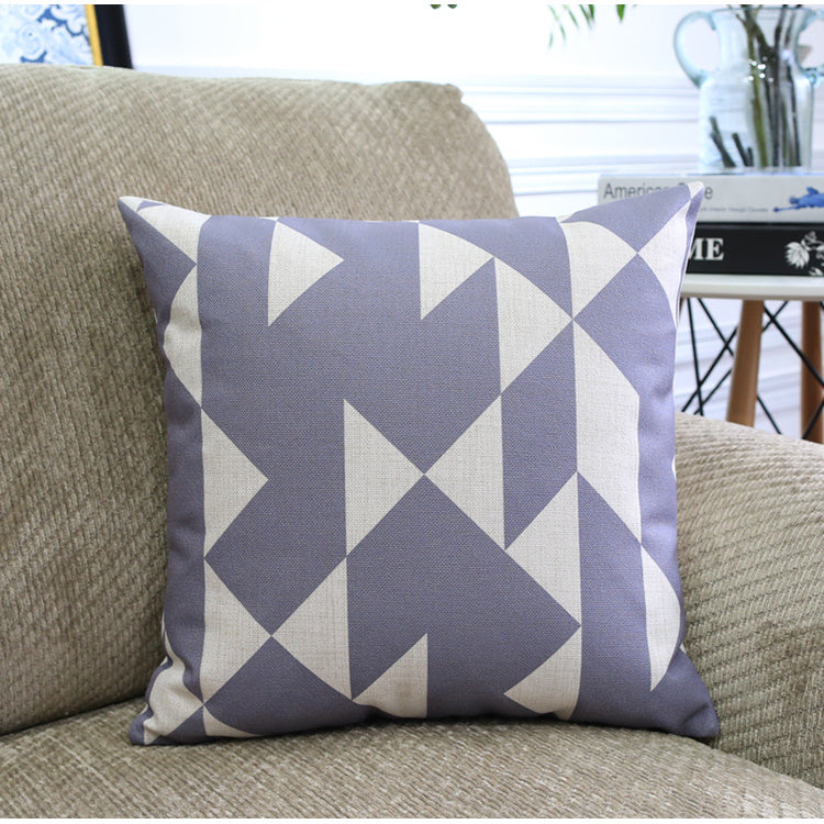 Nordic Color Geometric Throw Pillows