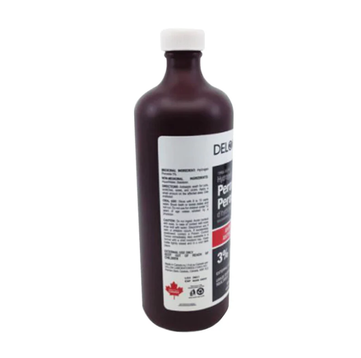 Hydrogen Peroxide 3% Antiseptic, 450ml / 15.2 fl oz.