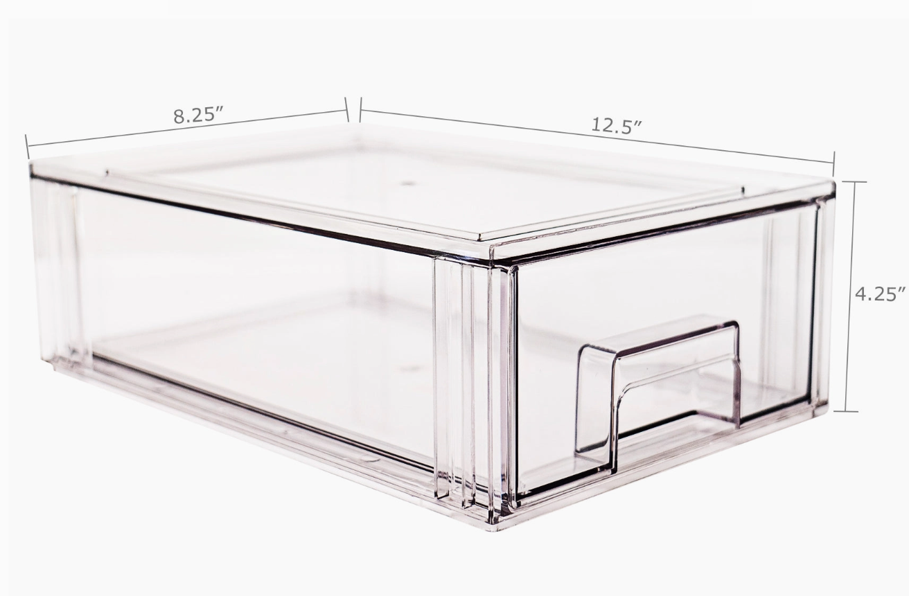 Stacker Clear Storage Drawer – Small