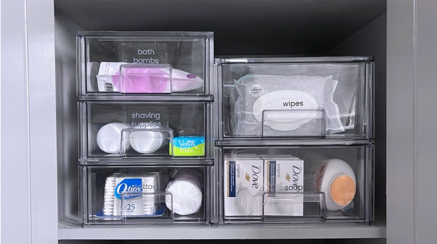 Stacker Clear Storage Drawer – Small